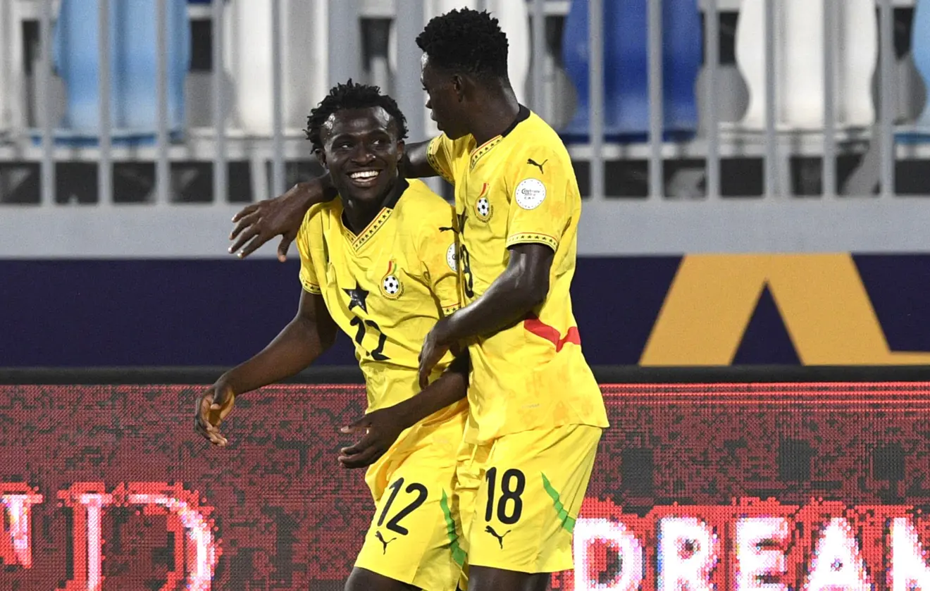 Ghana edge Central African Republic to finish top of Group C