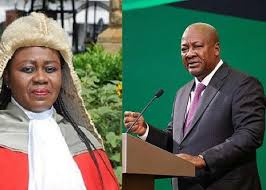 Mahama sacks CJ Torkornoo from office with immediate effect