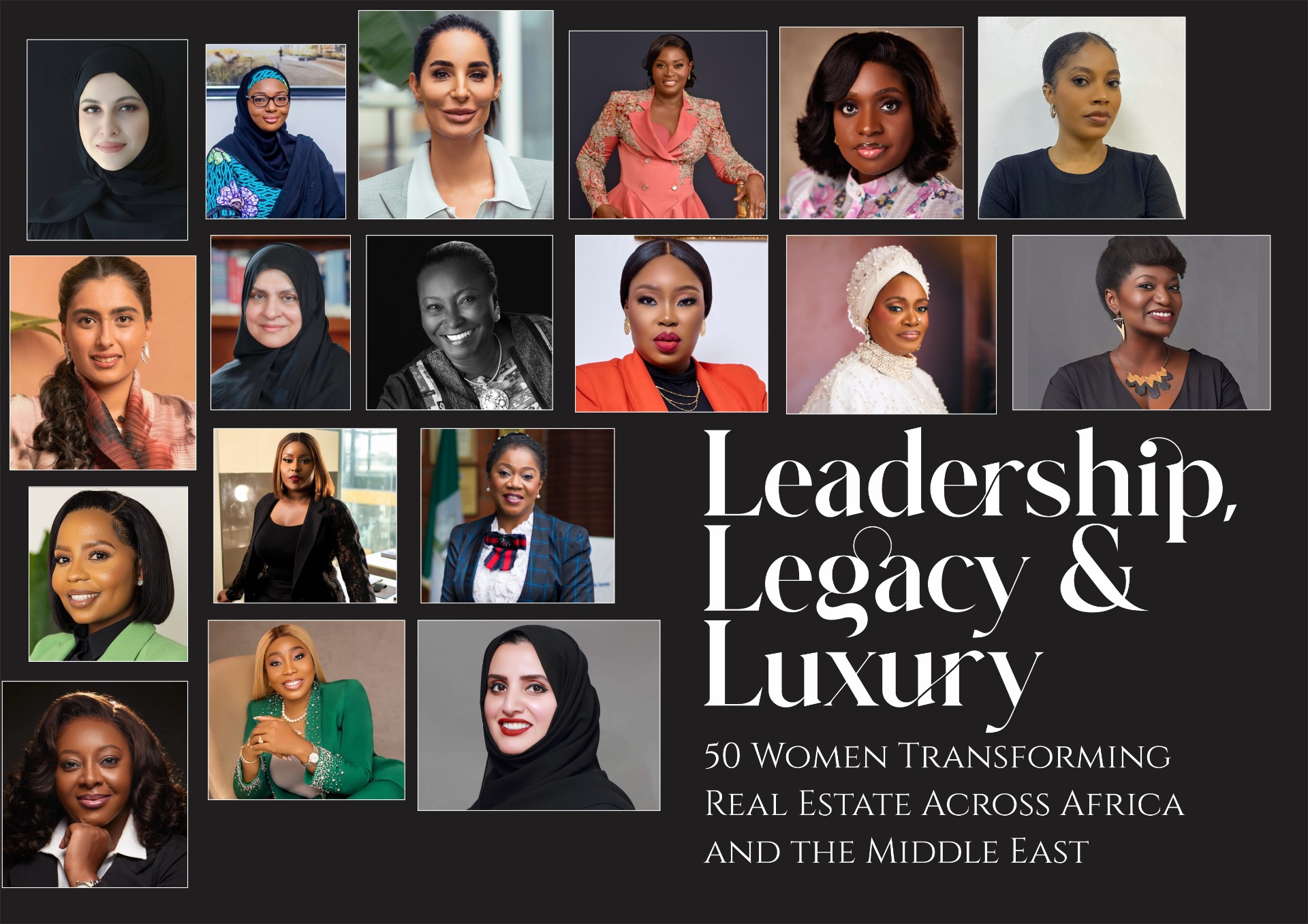 Affluenz Magazine celebrates 50 women transforming real estate in Africa, Middle East