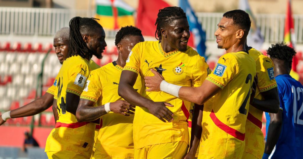 Ghana tops Group I to secure historic fifth FIFA World Cup qualification