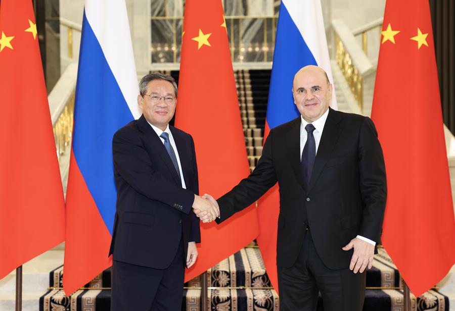 Chinese premier pledges closer cooperation with Russia in investment, energy, agriculture