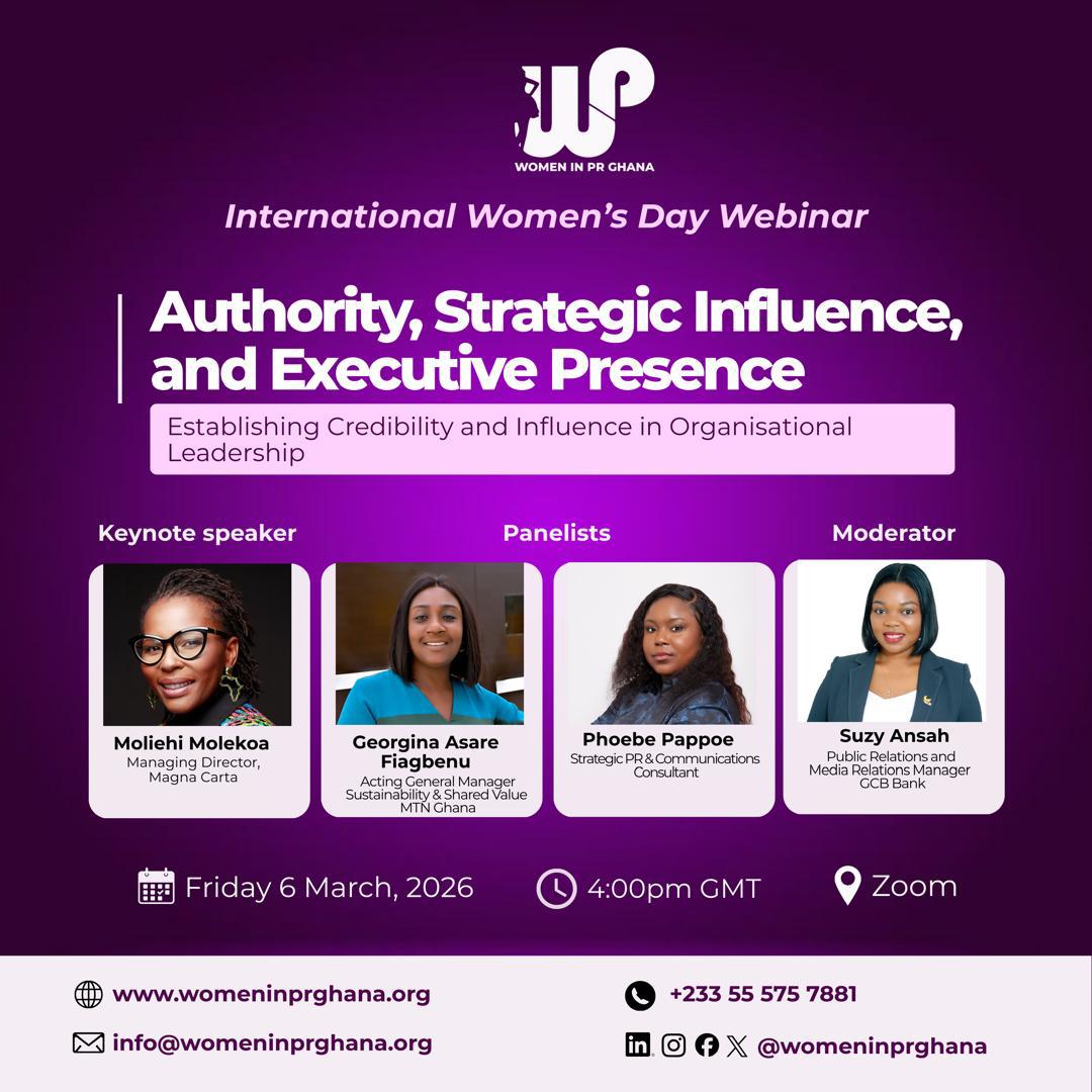 Georgina Asare Fiagbenu Highlights Strategic Leadership for Women in PR