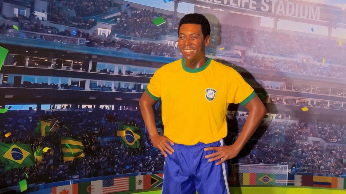 The three-time champion – Rio honours Pele’s legacy with new life-size wax figure ahead of World Cup